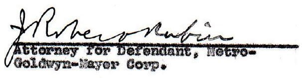 J. Robert Rubin, Attorney